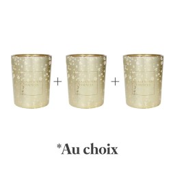 Lot 3 verres à bougie...