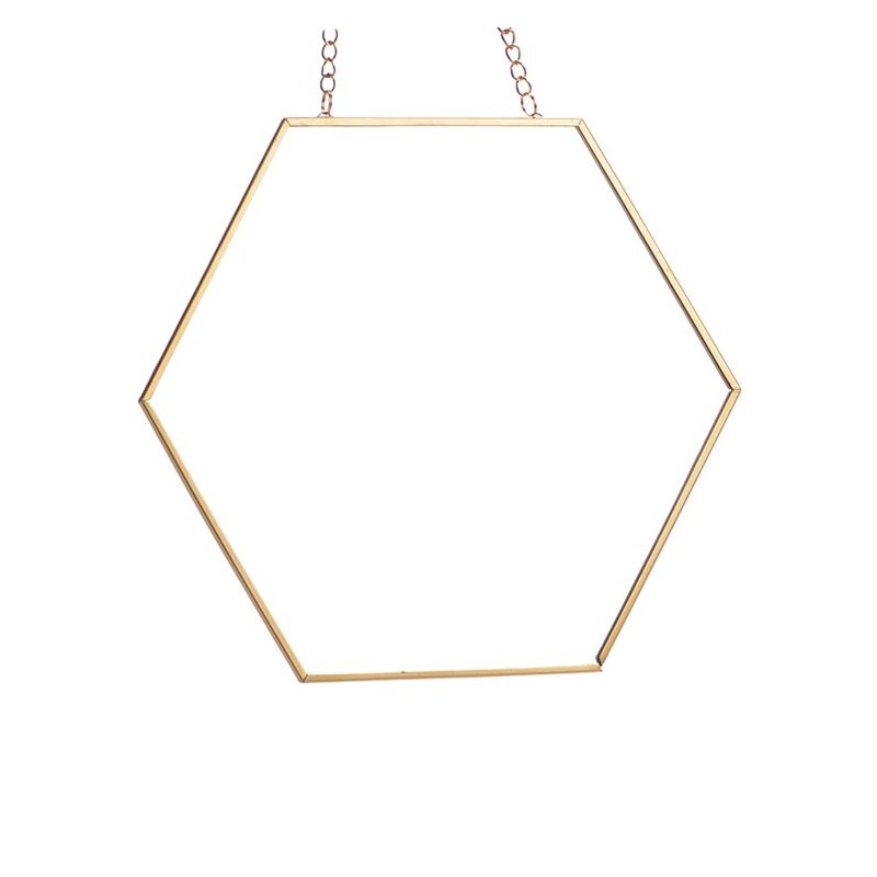 Miroir Hexagonal dia. 33 cm